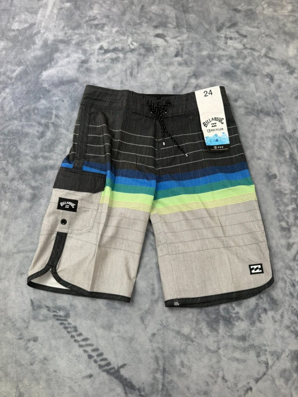 Boy's Youth Billabong Recycler 73 Pro Performance Boardshorts Swim NEW Size 24